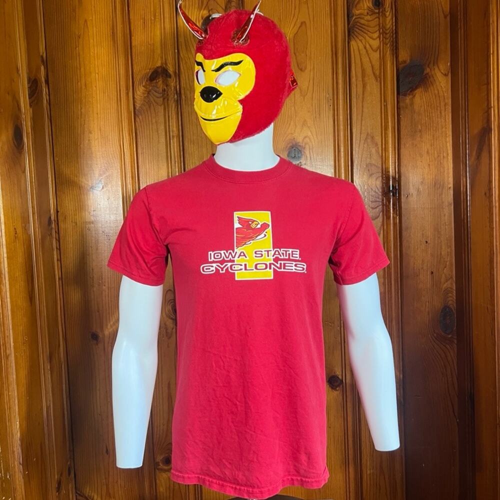 Iowa State M College Graphic T-Shirt Red Regular